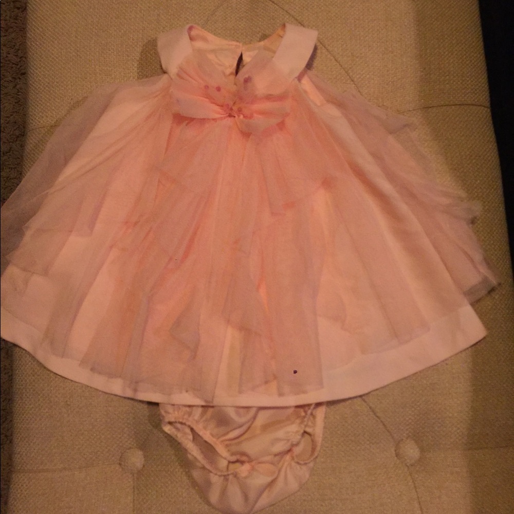 Peach Dress